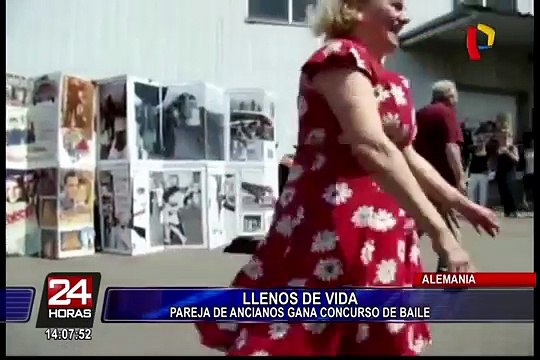 Ancianos bailarines “la rompen” en las pistas de baile de Alemania