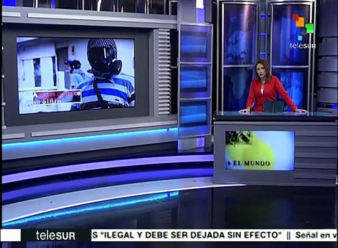 Niega gobierno sirio uso de armas químicas por parte de ejército
