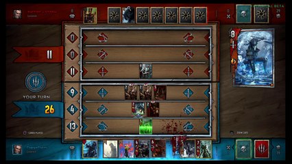 GWENT PS4 Beta Monster Deck Fog