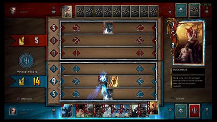 GWENT PS4 Beta Monster Deck Harpies 2