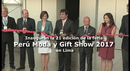 Inauguran 21 ediciòn feria Peru Moda y Gift Show 2017 en Lima