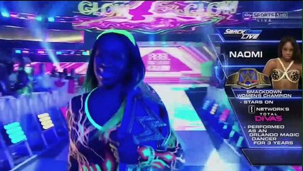 SmackDown Naomi vs Alexa Bliss SmackDown Women's Championship Match