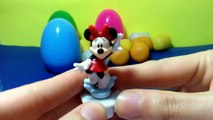 Surprise Eggs ! Kinder SuKitty Cars Smurfs Minnie Mouse-emwQ3sz6I-s