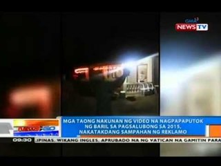 NTG: Mga nakunan ng video na nagpapaputok ng baril sa pagsalubong sa 2015, sasampahan ng reklamo