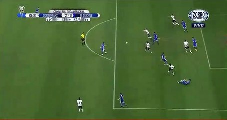 Jadson Goal HD - Corinthians 2-0 Universidad de Chile 05.04.2017