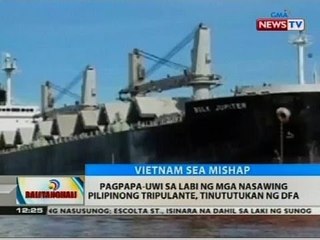 BT: Pagpapa-uwi sa labi ng mga nasawing Pilipinong tripulante, tinututukan ng DFA