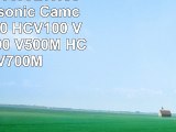 2x Batterie VWVBK180 pour Panasonic Camcorder HCV10  HCV100  V100M  HCV500  V500M