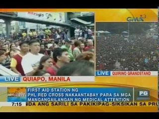 PH Red Cross preparations for feast of Black Nazarene 2015 | Unang Hirit