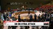 Russia criticized at UN over Syria chemical attack