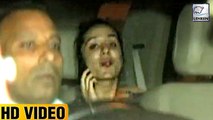 Shraddha Kapoor Leaves Farhan Akhtar's House At Late Night | LehrenTV