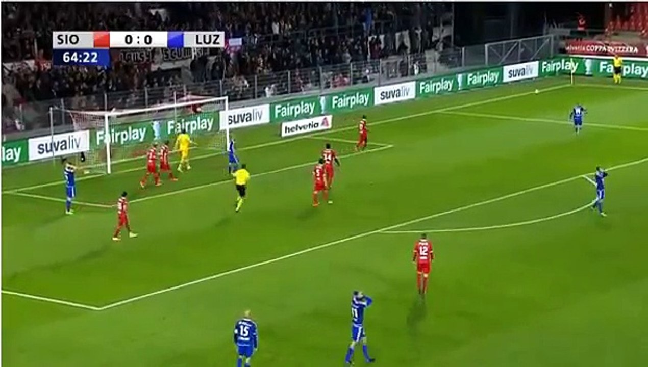 FC Sion 0:0 FC Luzern (Swiss Cup 5.April 2017)