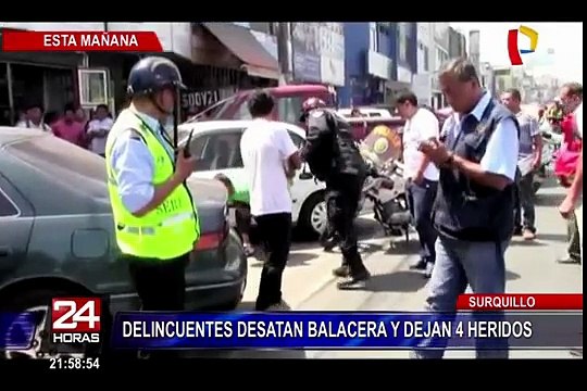 Surquillo: delincuentes asaltan casa de cambios y se llevan 30 mil dólares