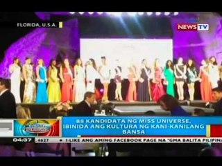 BP: 88 kandidata ng Miss Universe, ibinida ang kultura ng kani-kanilang bansa