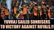 IPL 10: Yuvraj Singh sails Hyderabad to victory against Bangalore in opener | Oneindia News