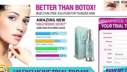 Secret Serums An old-fashioned beauty