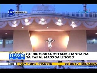 Final touches now ongoing at Quirino Grandstand | Unang Hirit