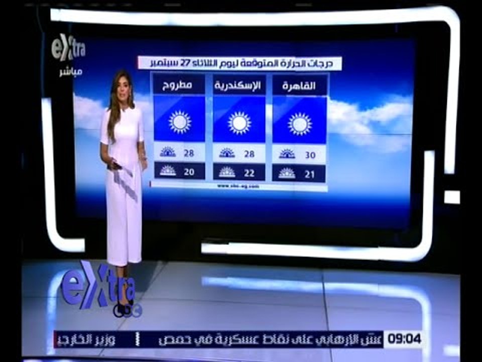 غرفة الأخبار | تعرف على درجات الحرارة المتوقعة...