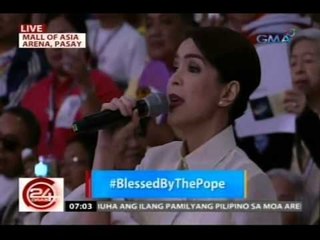 GMA7 Specials: Official Papal Hymn, inaawit ni Jamie Rivera