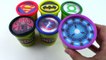 Learn Colors Play Doh Cups Modelling Clay Toys MARVEL AVENGERS, IRON MAN, CAPTAIN AMERICA, SPIDERMAN-Q75U7FcF