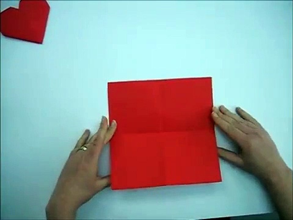 Herz falten - Origami - einfach-nNiq0IX
