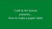How to make origami paper table - 2 _ Origami _ Paper Folding Craft Videos & Tutorials.-gI-4