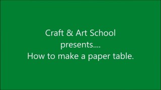 How to make origami paper table - 2 _ Origami _ Paper Folding Craft Videos & Tutorials.-gI-4