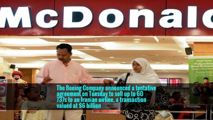 Trump Faces Test as Boeing Announces Deal to Sell Jetliners to Iran