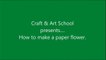 How to make simple & easy paper flower - 4 _ Kirigami _ Paper Cutting Craft Videos & Tutorials.-tYO