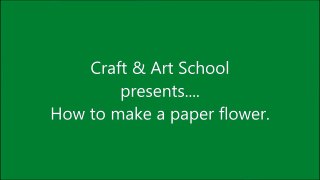 How to make simple & easy paper flower - 4 _ Kirigami _ Paper Cutting Craft Videos & Tutorials.-tYOGjQig