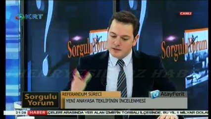 Ferit Atay İle ''SORGULUYORUM''-28 Mart 2017-Abdüllatif Şener-REFERANDUM SÜRECİ