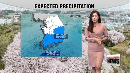 Cloudy skies under clean air, rain to continue on Jeju till tonight