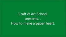 How to make paper heart for decorations _ DIY Paper Craft Ideas, Videos & Tutorials.-h18Xt