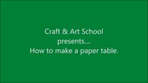 How to make origami paper table - 2 _ Origami _ Paper Folding Craft Videos & Tutorials.-gI-4