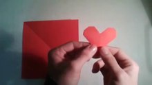 Origami Easy Valentine's Day Heart-FHd07E8b