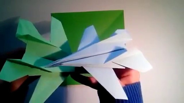 How To Make An Origami F14 Tomcat Fighter Jet Paper Airplane - Easy Paper Plane Origami Jet Fighter-DERm_h_
