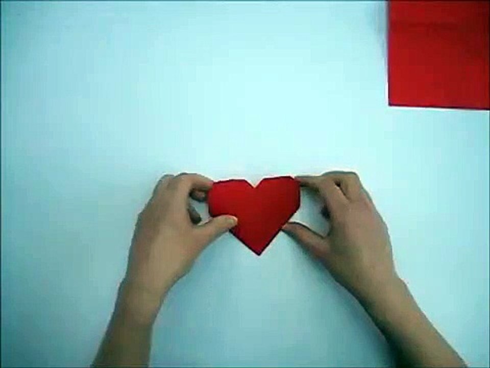 Herz falten - Origami - einfach-nNiq0