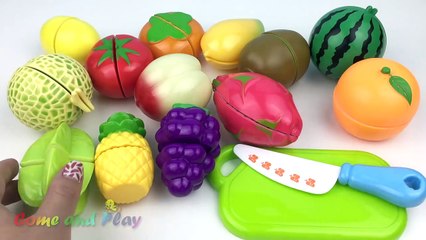 Toy Cutting Velcro Fruits Cooking Playset Food Toys Play Doh Cars Learn Colors Fun Learning Kids-Ukc3acP1D