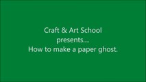 How to make origami paper ghost _ Origami _ Paper Folding Craft Videos & Tutorials.-RD7mHXoa2