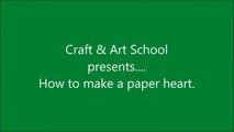 How to make paper heart for decorations _ DIY Paper Craft Ideas, Videos & Tutorials.-h18XtL