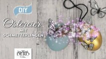 DIY - hübsche Ostereier mit Schmetterlingen und Blüten aus Papier basteln [How to] Deko Kitchen-ZHaB1QoL