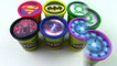Learn Colors Play Doh Cups Modelling Clay Toys MARVEL AVENGERS, IRON MAN, CAPTAIN AMERICA, SPIDERMAN-Q75U7Fc