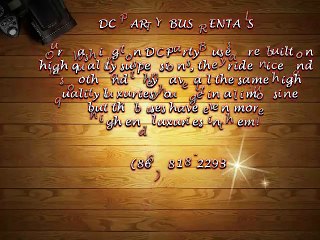 DC Party Bus Package Deals