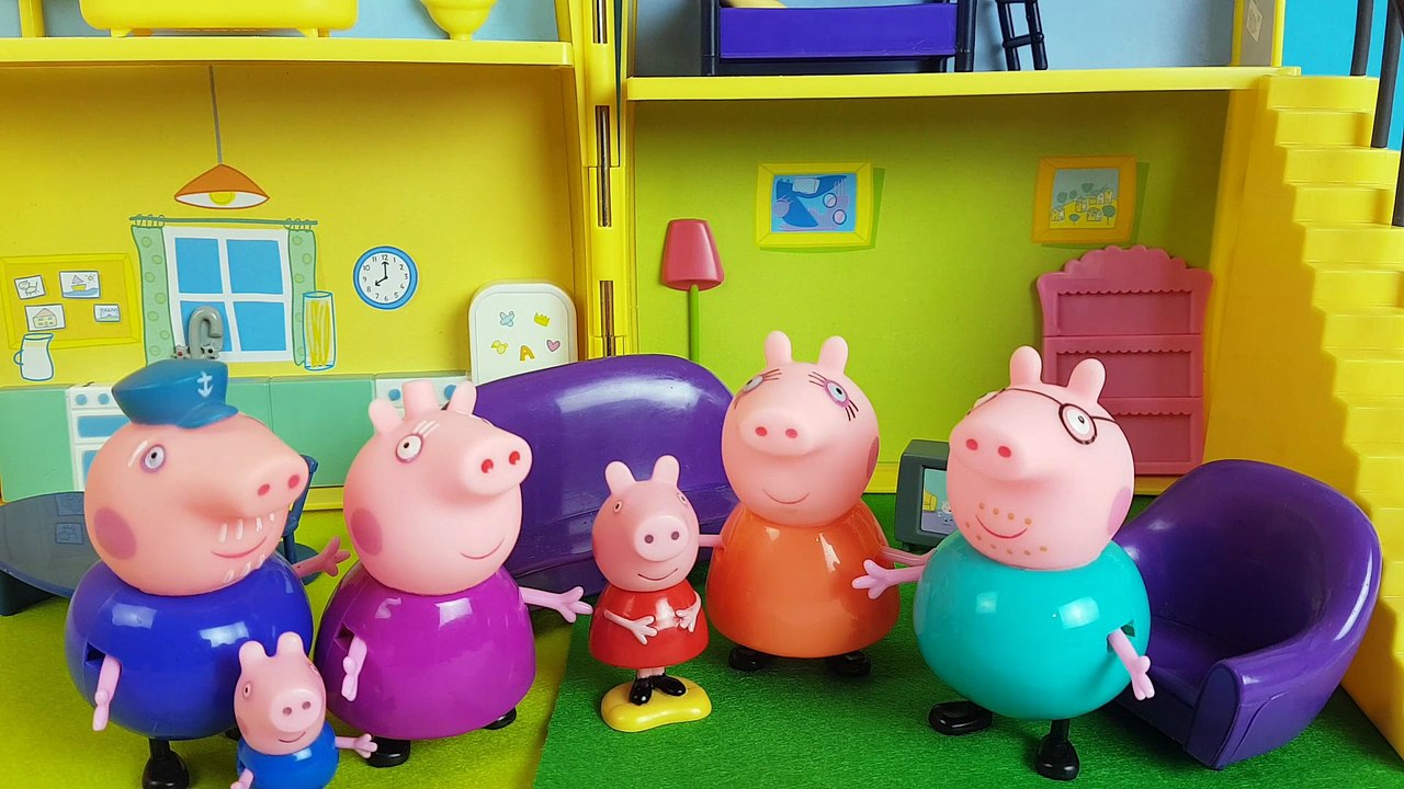 bajka peppa po polsku youtube - Świnka Peppa bawi się w chowanego z dziadkiem i babcią