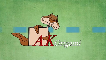 Origami Figure Friendship (Alexander Kurth) Tutorial-7UF