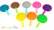 Anpanman Play Doh Ice Cream Learn Colors Finger Family Rhymes Daddy Finger Clay Foam Surprise Toys-FxvF