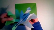 How To Make An Origami F14 Tomcat Fighter Jet Paper Airplane - Easy Paper Plane Origami Jet Fighter-DERm