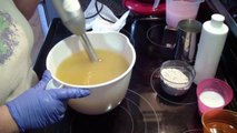 Making & Cutting Oatmeal Milk & Honey Wholesale Soap #2!-2VQr