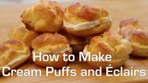 How to Make Cream Puffs & Éclairs-PF
