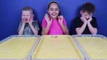 Kids vs Food! Super Gross Toy Challenge - CUSTARD! Shopkins - Num Noms - Hot Wheels Prizes-3
