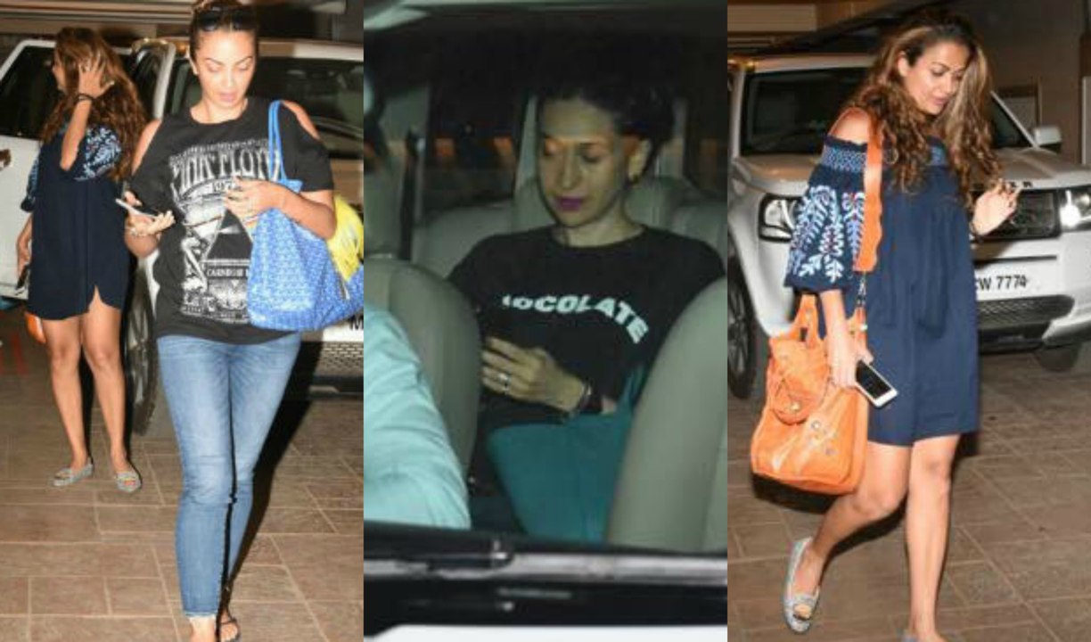 GIRL GANG SPOTTED  AT KAREENA KAPOOR HOUSE LATE NIGHT